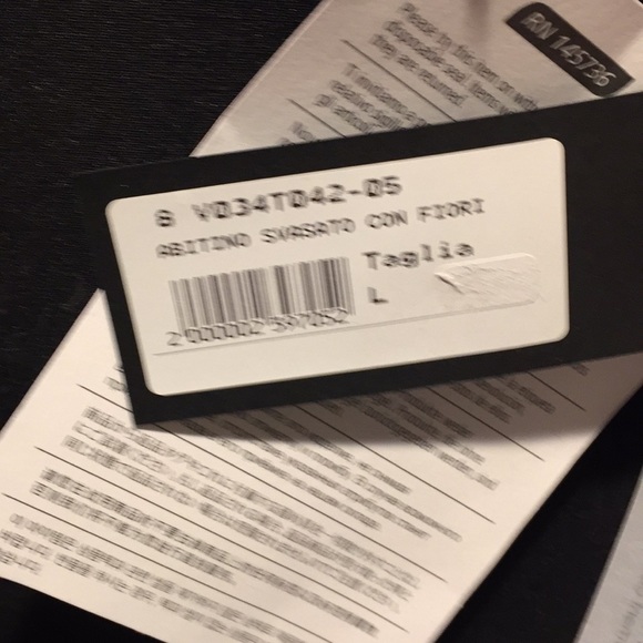 Long sleeve black dress - Picture 5 of 6